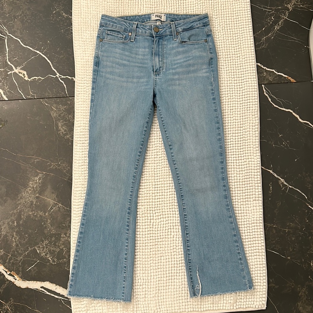 Paige Rory Crop Flare Jeans